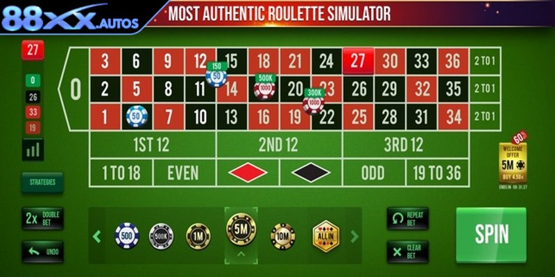 Bỏ túi luật Roulette online cơ bản cho người mới tham gia