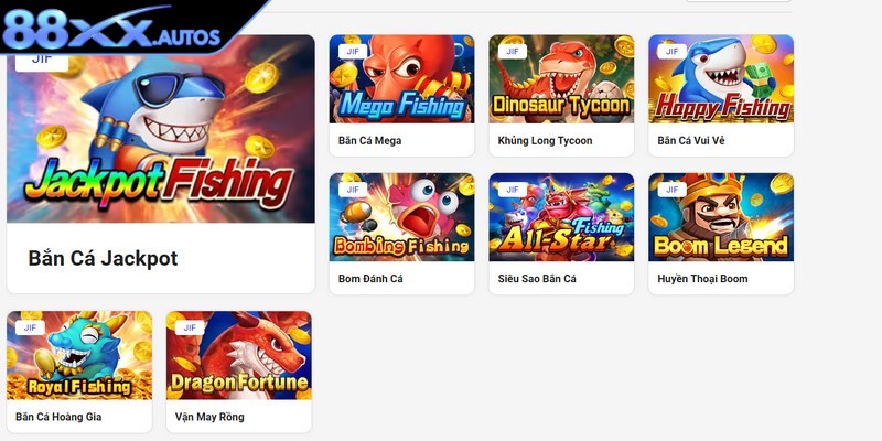 Bắn cá online 88Xx chính là sự lựa chọn của nhiều cược thủ