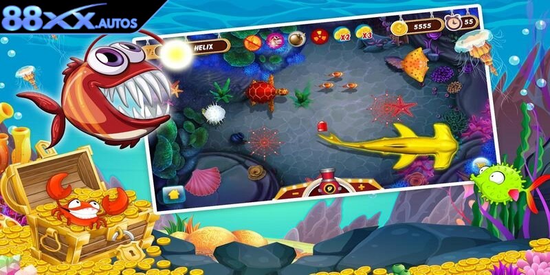 Chiến thuật chơi bắn cá online hiệu quả là theo dõi bầy cá