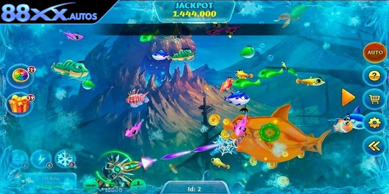 Để bắn trúng cá mập, thành viên cần dùng đạn có mức sát thương lớn