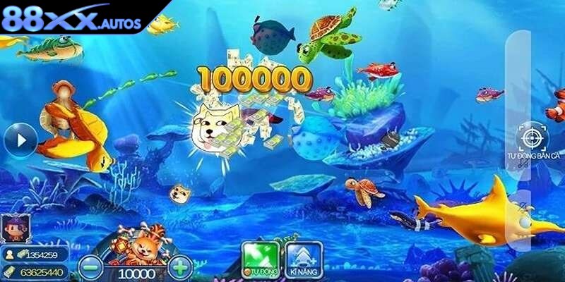 Khi nhận định vị trí cá sẽ ra hãy sử dụng đạn hiệu quả để tiêu diệt