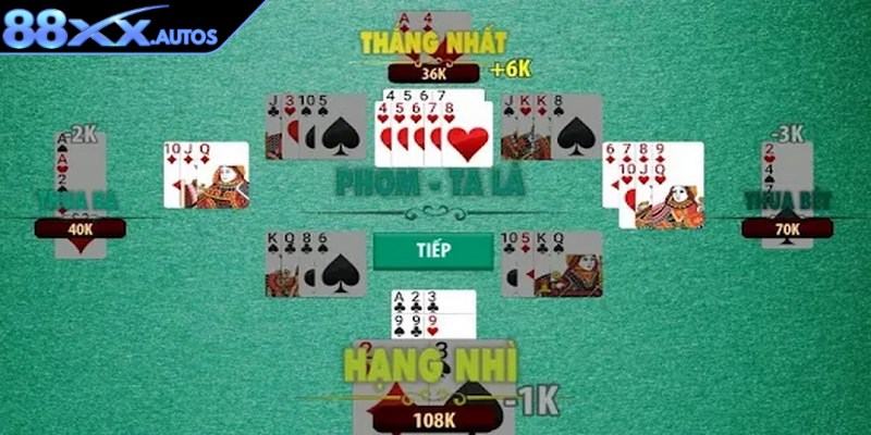 Hướng dẫn chơi Phỏm trực tuyến chuẩn xác và chi tiết  nhất