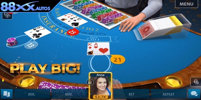 Kinh nghiệm chơi Blackjack trực tuyến thắng lớn từ cao thủ